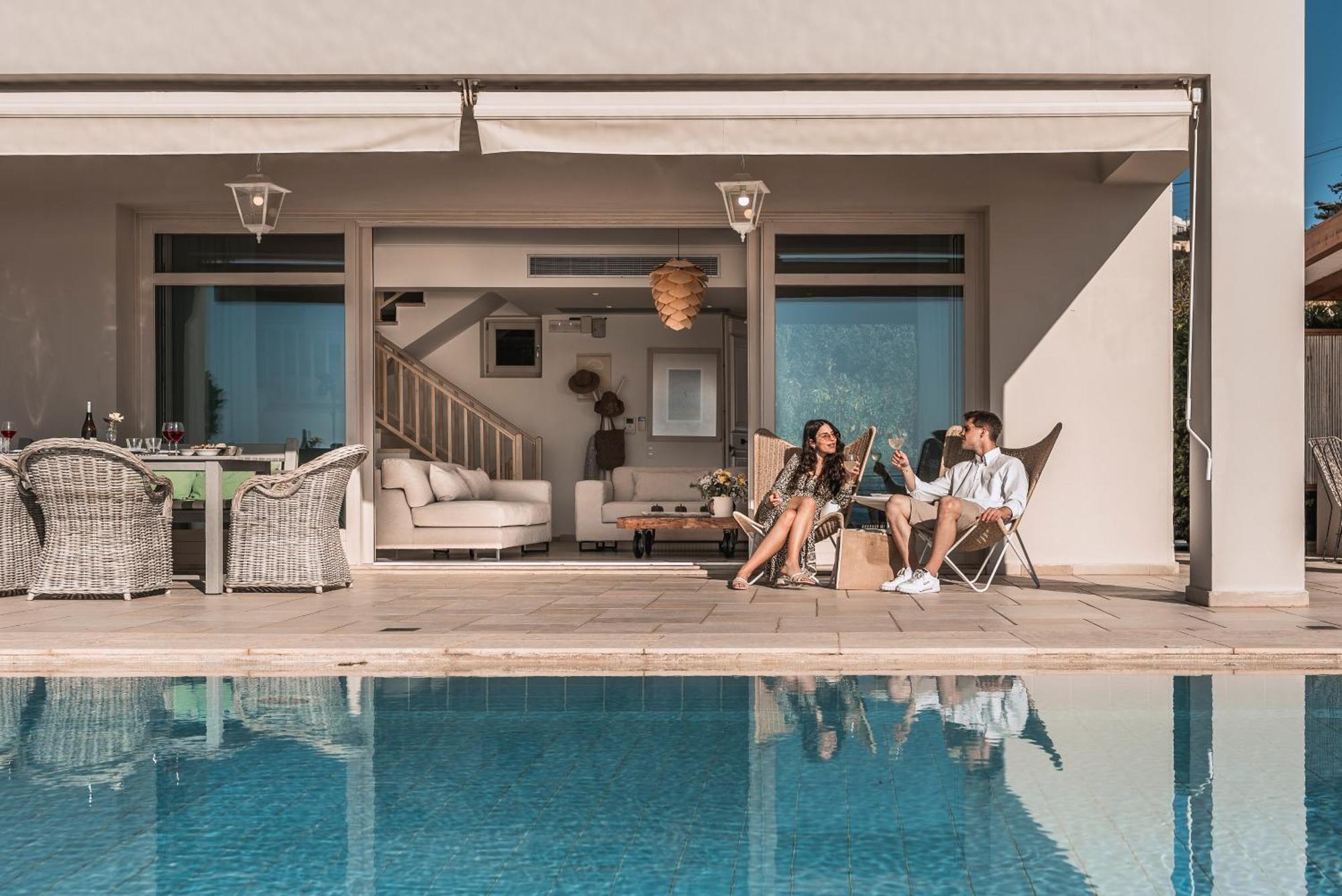 Sk Place Luxury Seafront Villas Chania 알미리다 외부 사진